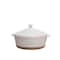 9" White Cocotte by Ashland®